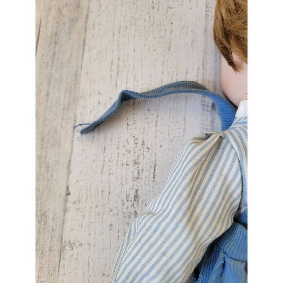 Design debut porcelain doll little boy blue collectible - Picture 10 of 13
